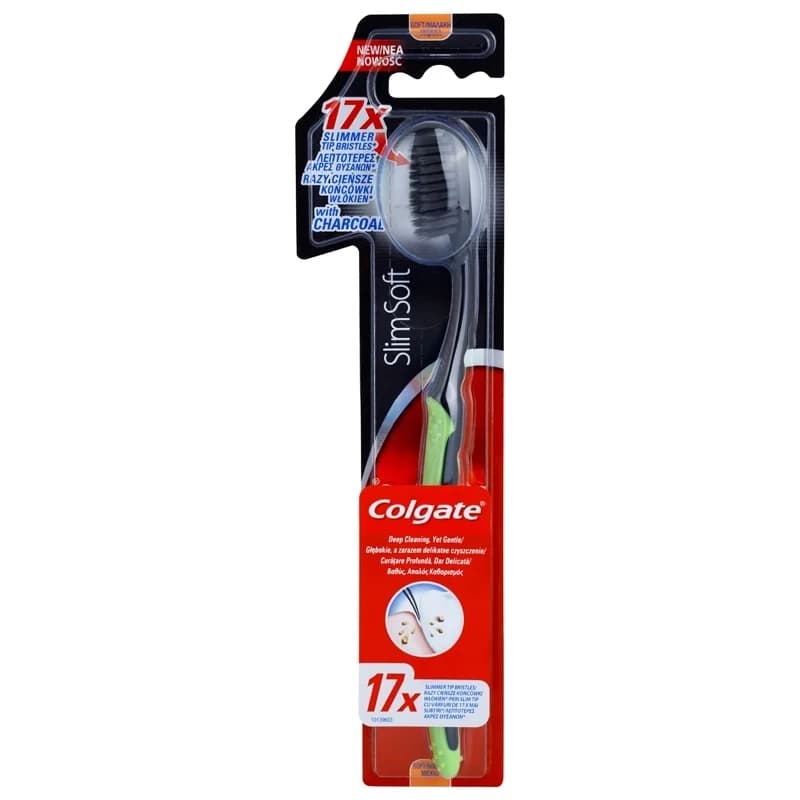 Cetkica/zube Slim Soft Charcoal Colgate-slika