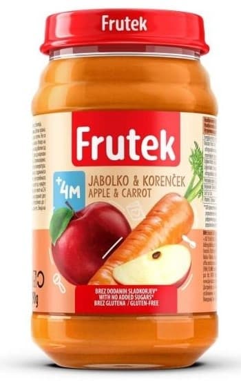 KAŠICA ŠARGAREPA JABUKA FRUTEK 190G-slika
