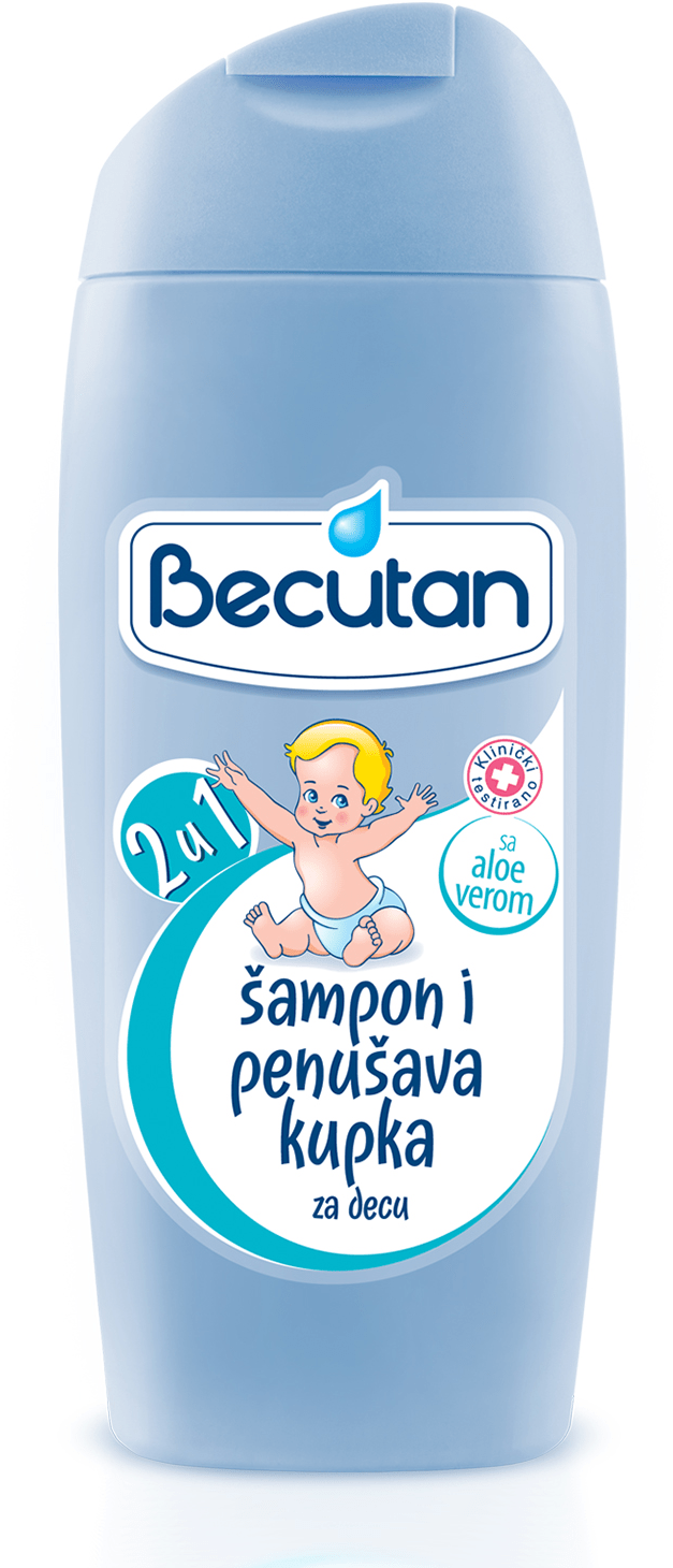 Kupka i sampon Becutan 2u1 400ml-slika