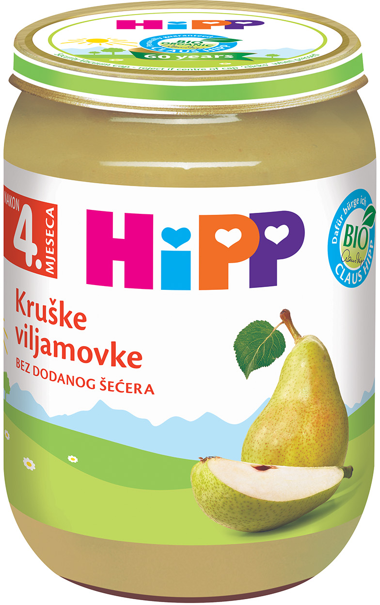 KAŠICA KRUŠKA VILJAMOVKA 190G HIPP-slika