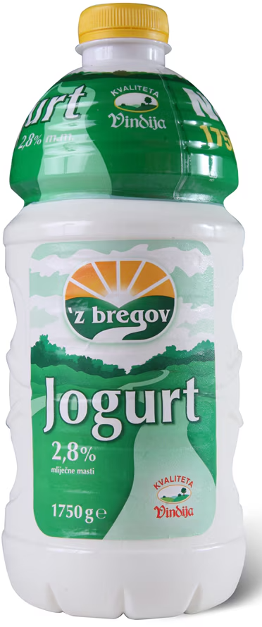 Jogurt tecni 2,8%mm Z Bregov 1,75l pet-slika