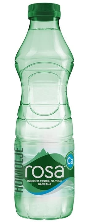 Voda gazirana Rosa 0,5l PET-slika