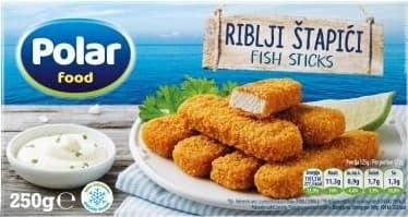 PANIRANI RIBLJI ŠTAPIĆI 250G POLAR-slika