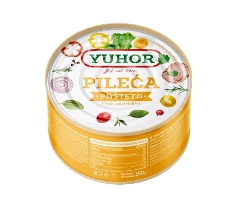 PAŠTETA PILEĆA LIMENKA 150G YUHOR-slika