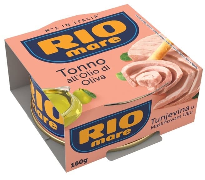 Tunjevina u maslinovom ulju Rio Mare160g-slika