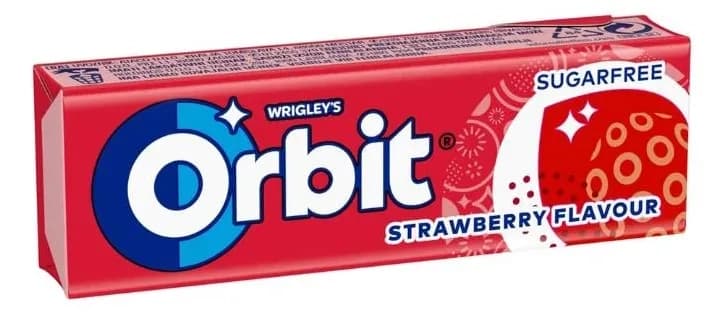 ŽV GUMA ORBIT STRAWBE LIM ED 13G WR-slika