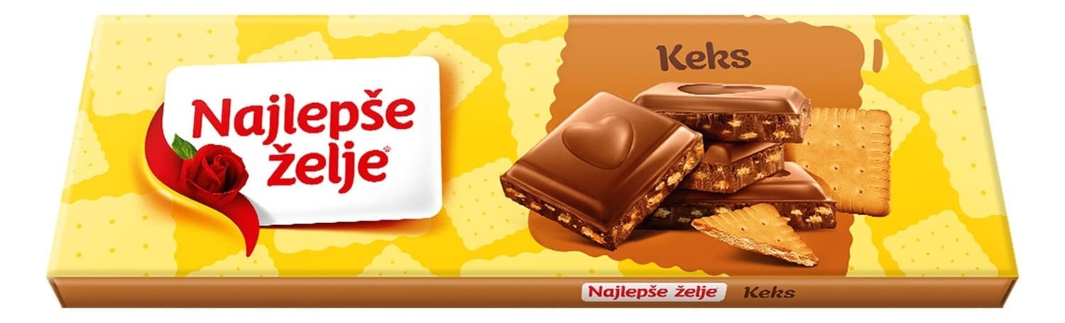 NAJLEPŠE ŽELJE KEKS 250G-slika