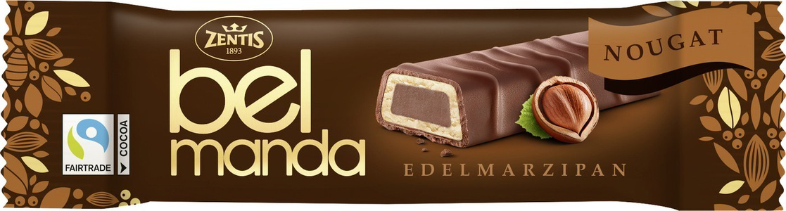 Marcipan bar belmanda-nugat Zentis 40g-slika
