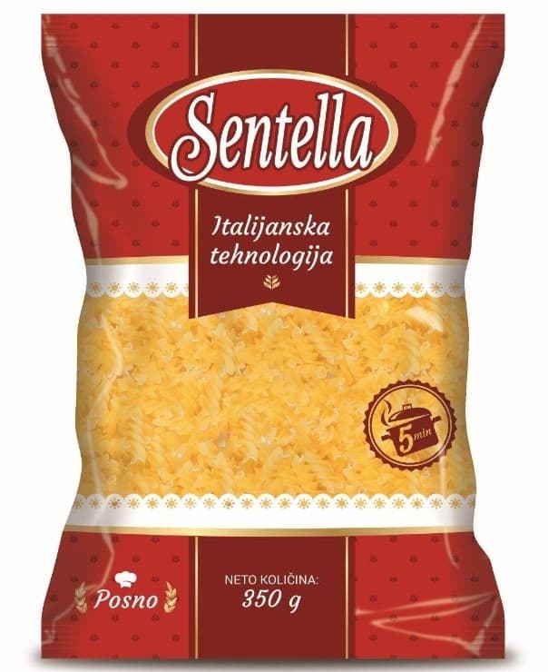 Testenina spirala Sentella 350g-slika