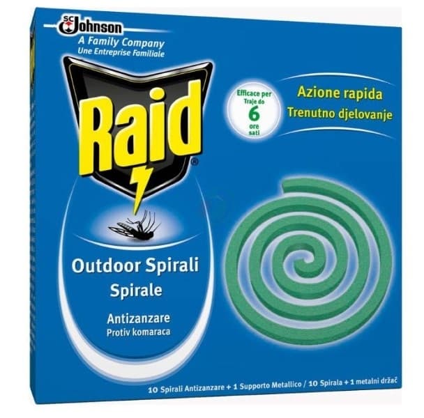 spirale raid za komarce 145gr delta dmd-slika
