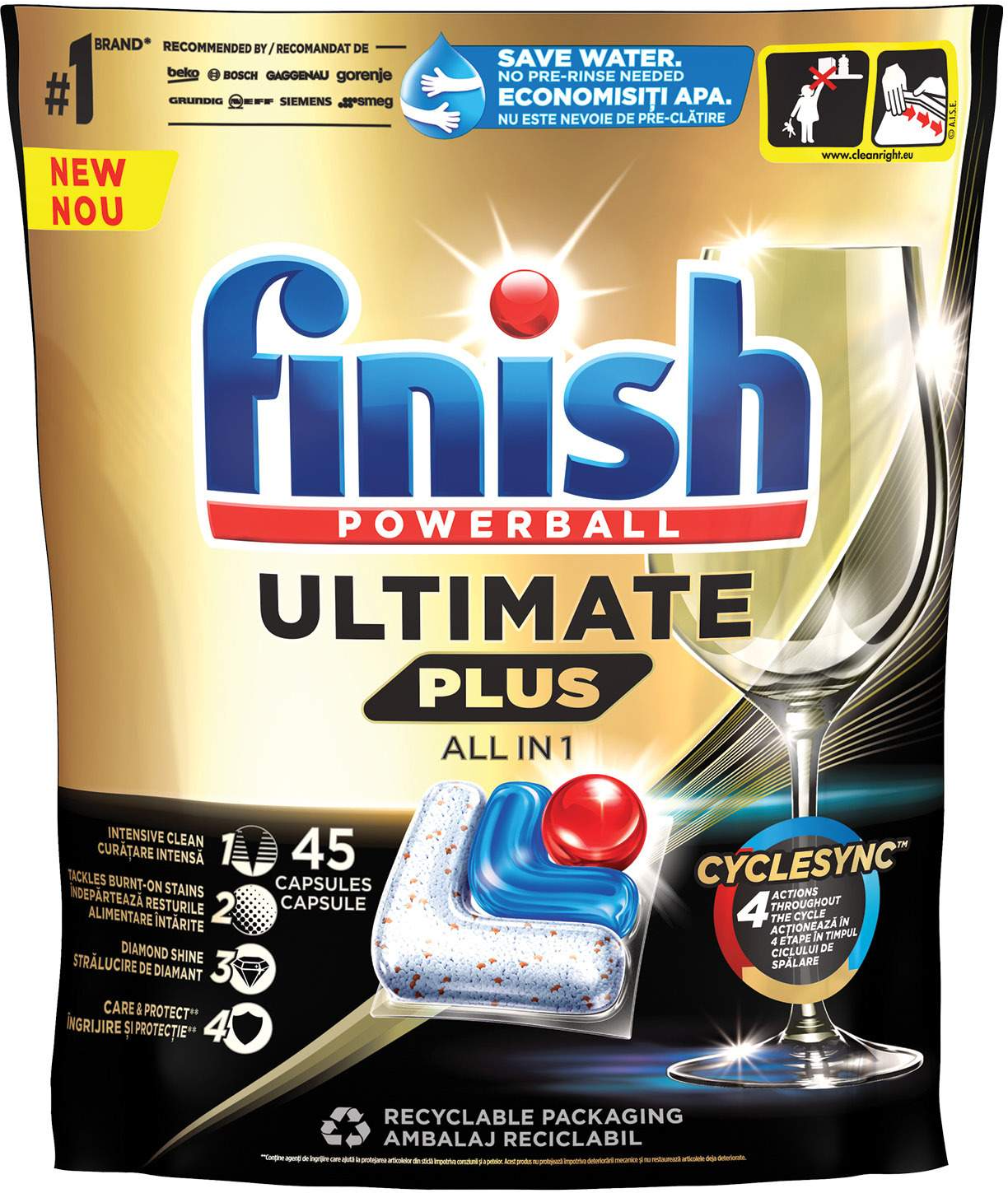 Finish Ultimate plus 45 TAB-slika