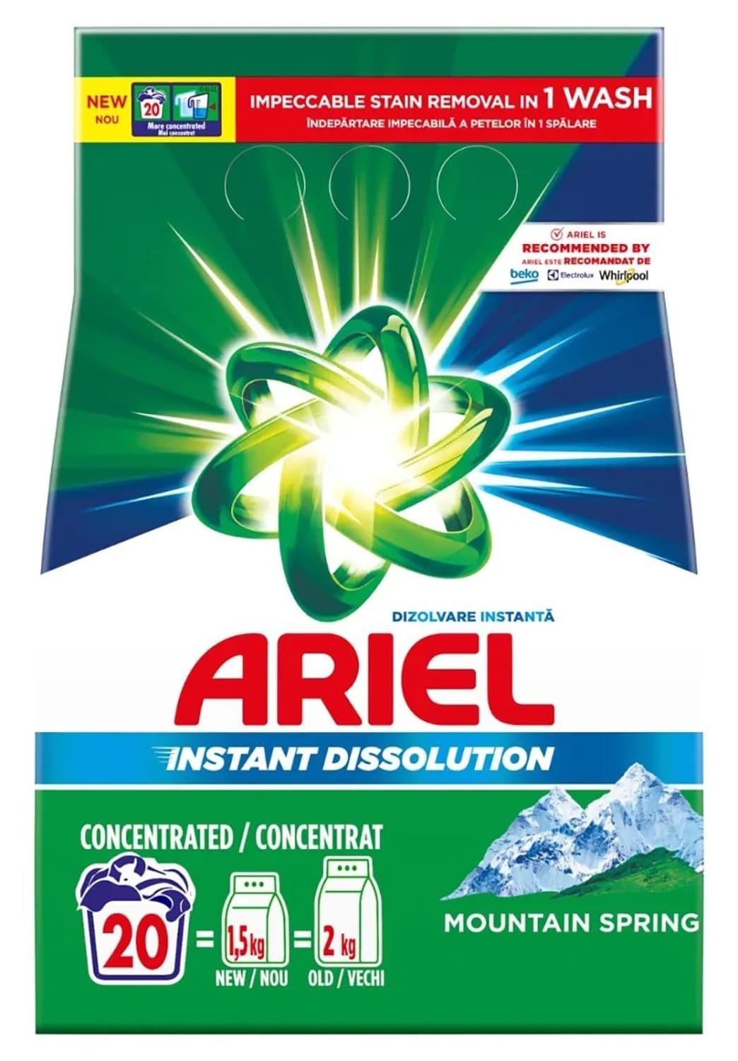 Ariel Mountain Spring 1,5kg 20W-slika