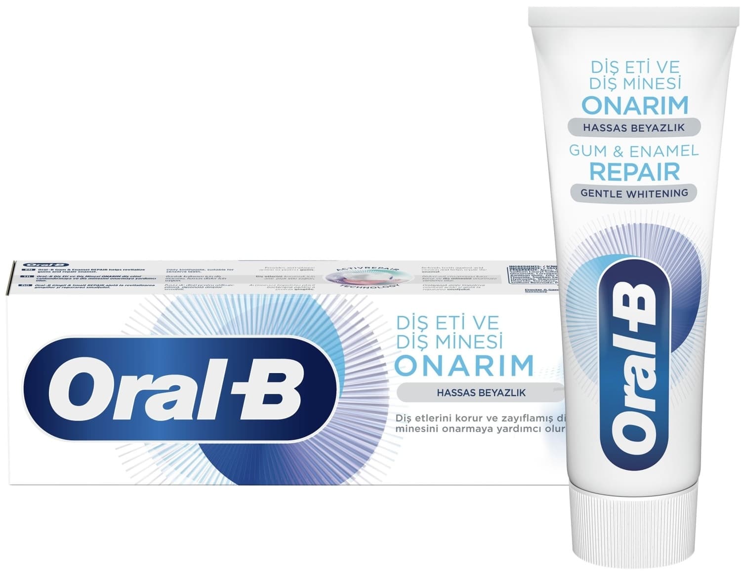 ZP GUM&ENAM REP GEN WHI 75ML ORAL-B-slika