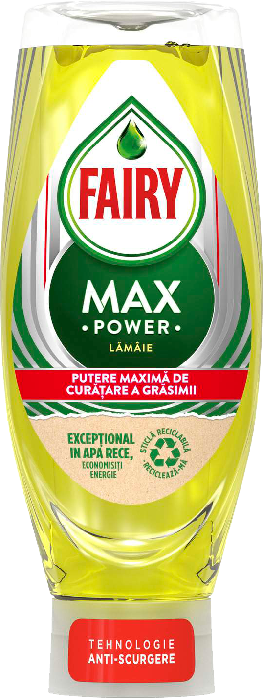 Det.za sud. Fairy Max Power Lemon 650ml-slika