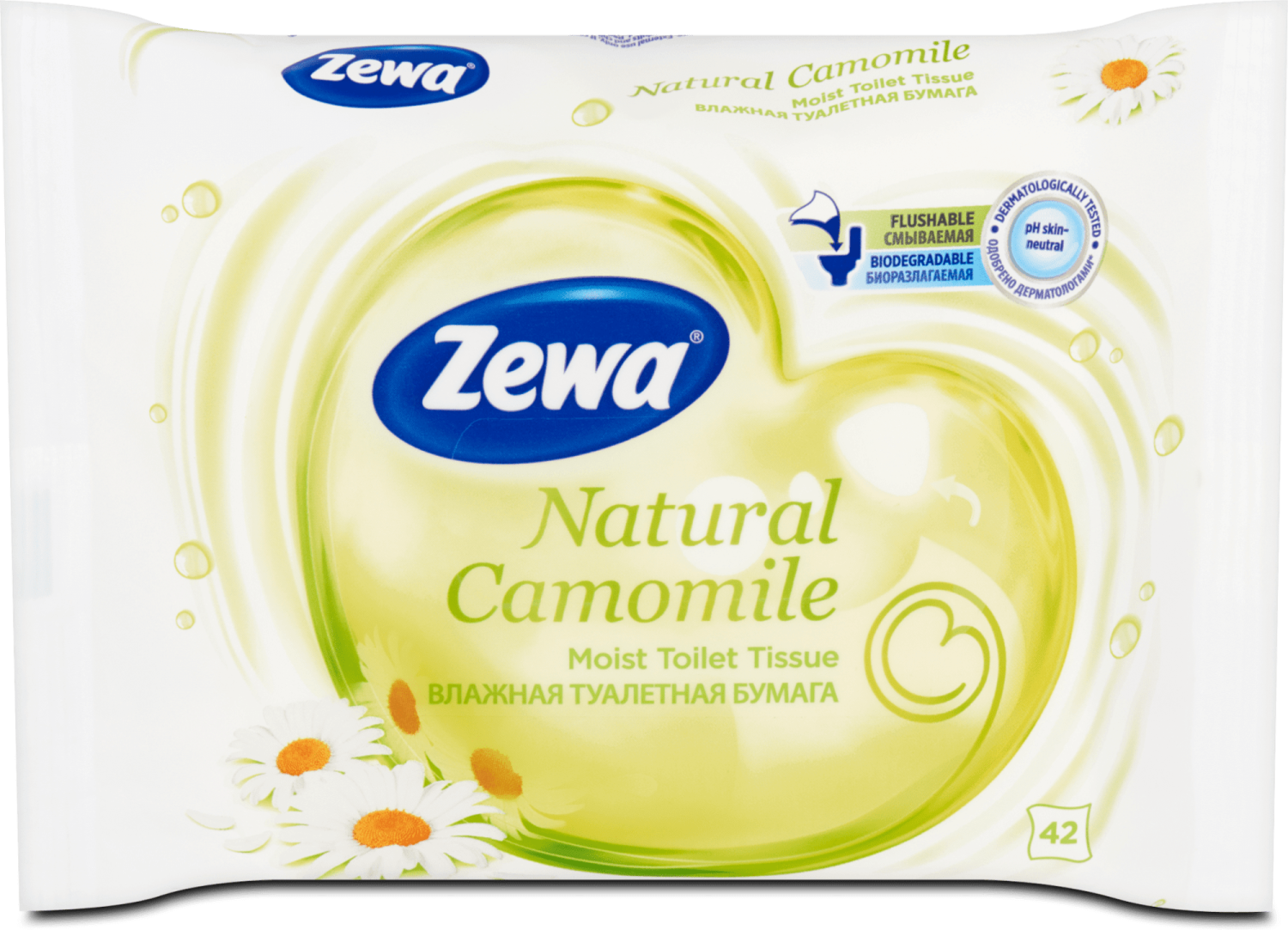 TOALET PAPIR ZEWA VLAZNI KAMILICA 42/1-slika