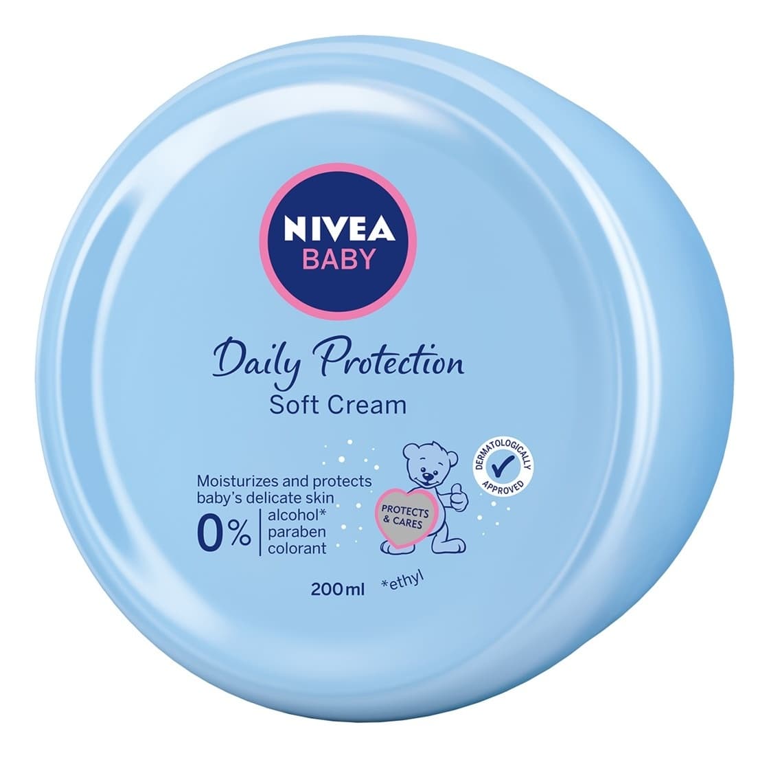 Krema/lice i telo soft baby Nivea 200ml-slika