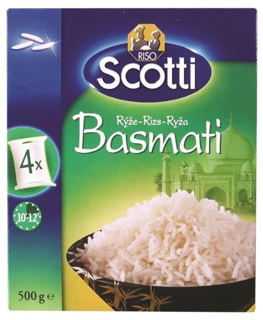 Pirinac Basmati Riso Scotti 500g 4x125g-slika