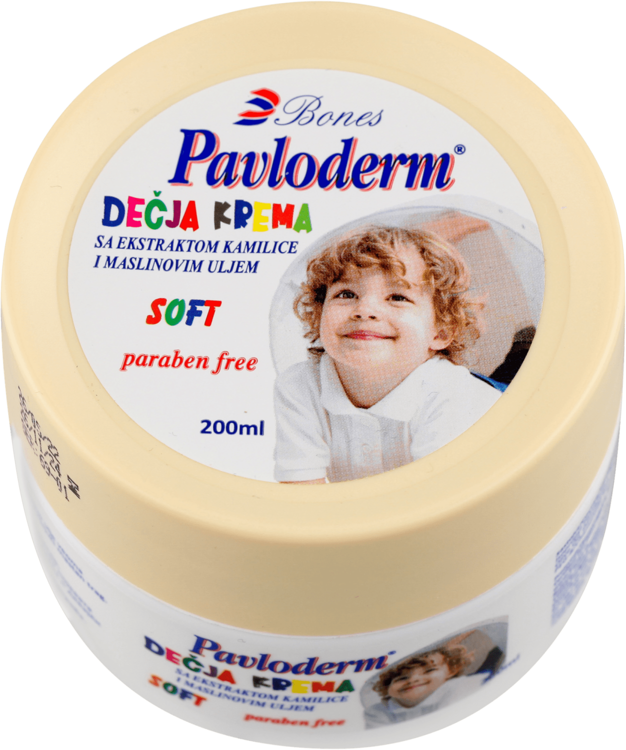 KREMA DEČIJA 200ML PAVLODERM-slika