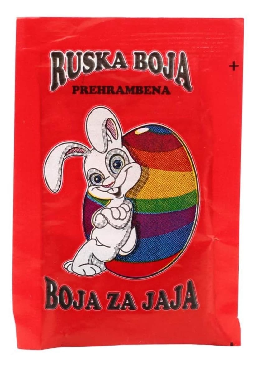Ruska boja za jaja 6 g.-slika