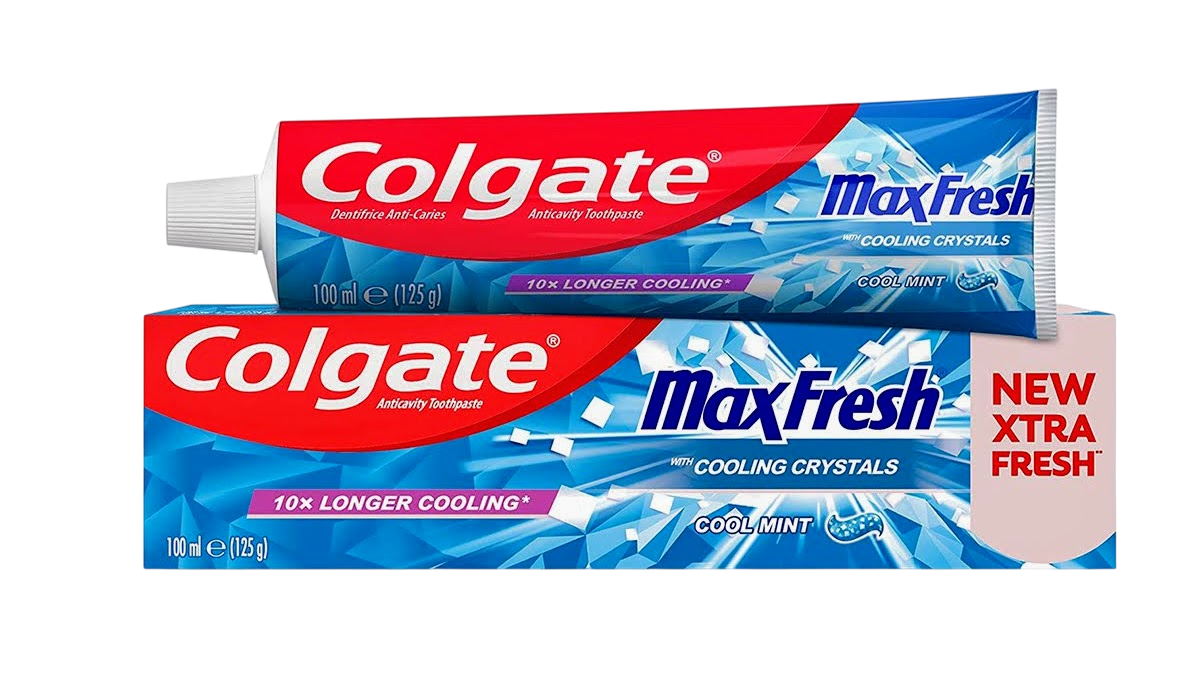 PASTA ZA ZUBE COLGATE 100ML MAX FRESH 10X LONGER COOLING B-slika