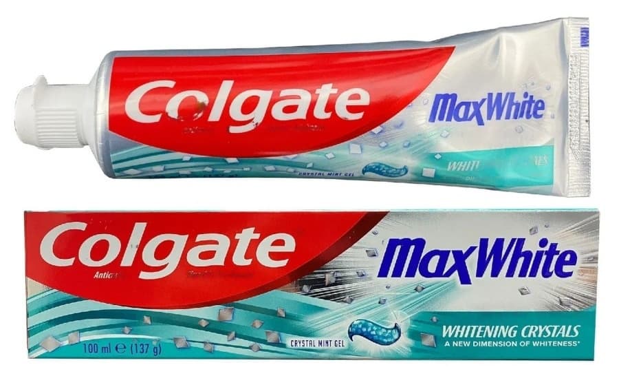 COLGATE PASTA MAX WHITE CRYSTAL MINT 100ML-slika