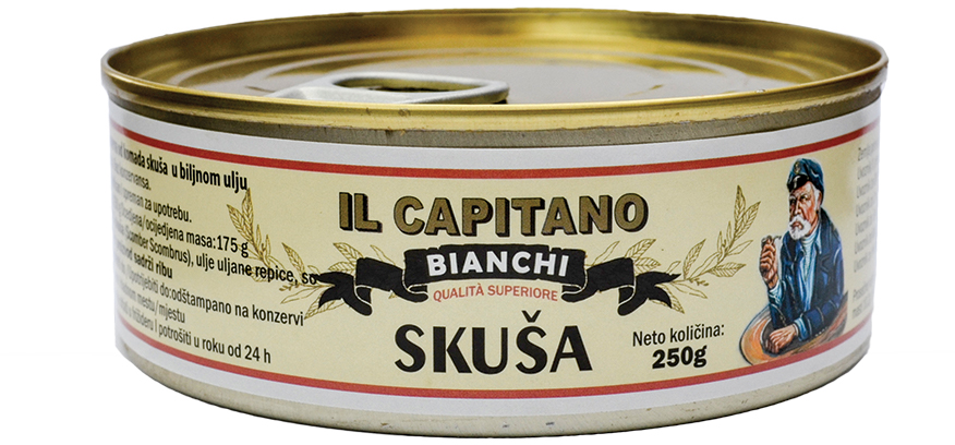 Skusa u ulju Il Capitano 250gr-slika