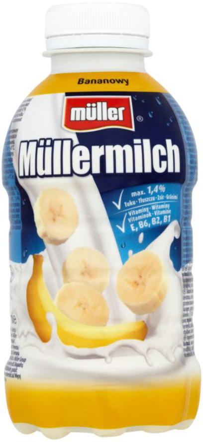 NAPITAK MULLERMILCH BANANA 400G-slika