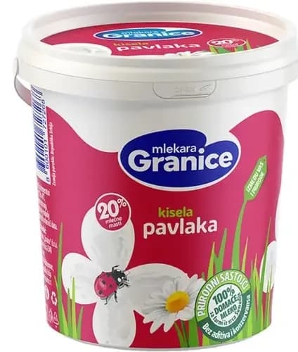 KISELA PAVLAKA GRANICE 700G 20MM KANTICA-slika