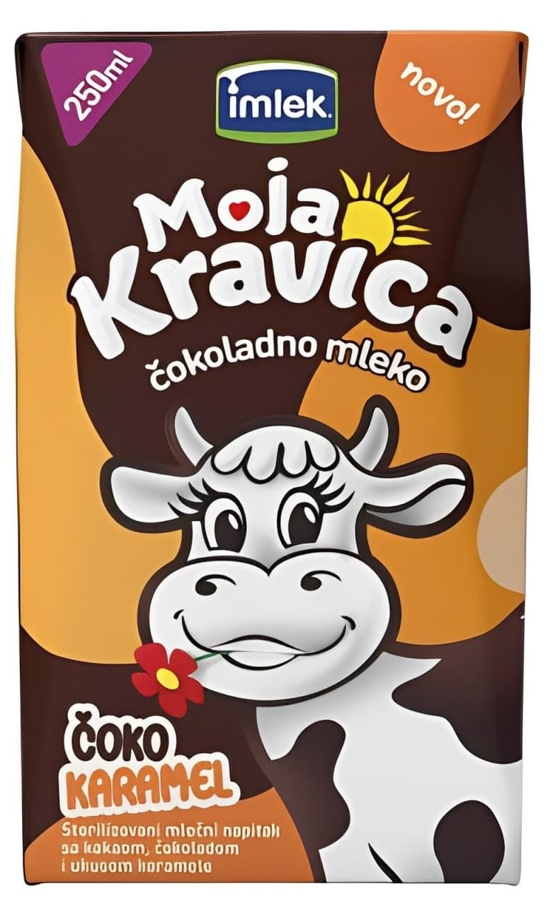 Cok.mleko Moja kravica cok&karamel 250ml-slika