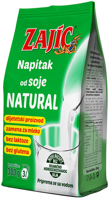 NAPITAK SOJIN NATURAL 300G ZAJIC-slika