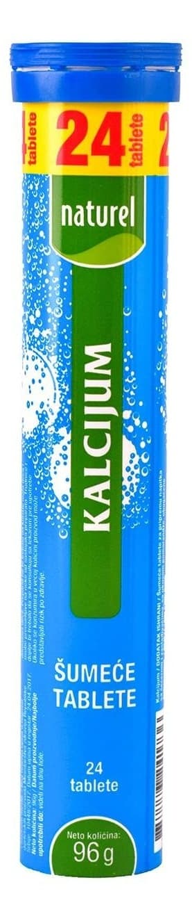 SUMECE TABLETE KALCIJUM 96G NATUREL-slika
