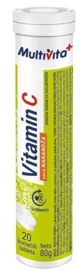 ŠUMEĆE TABLETE VITAMIN C 250MG MULTIVITA-slika