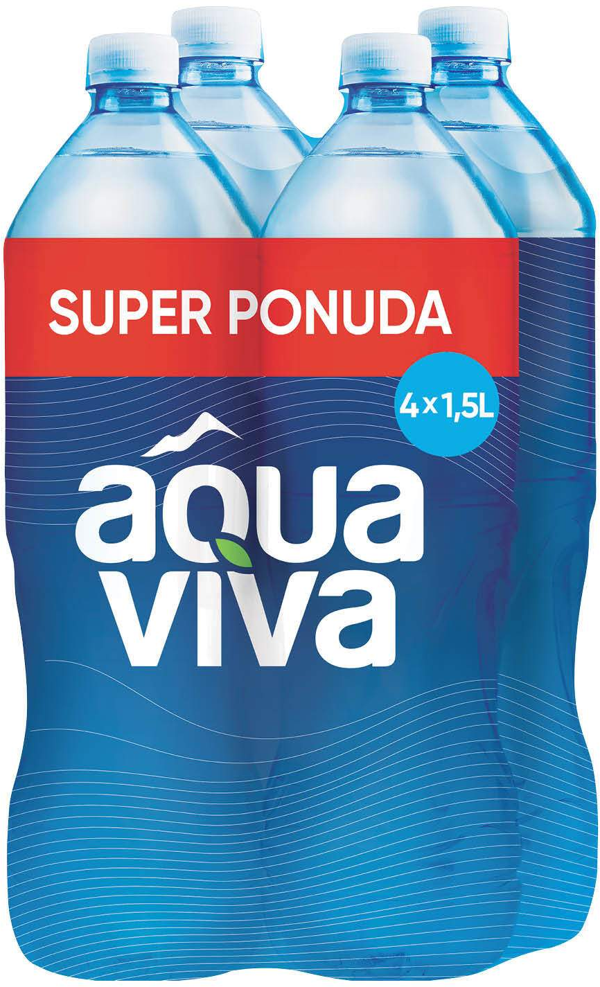 Mineralna voda NG Aqua Viva 4x1,5l-slika