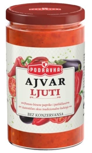 Ajvar ljuti Podravka 690g-slika