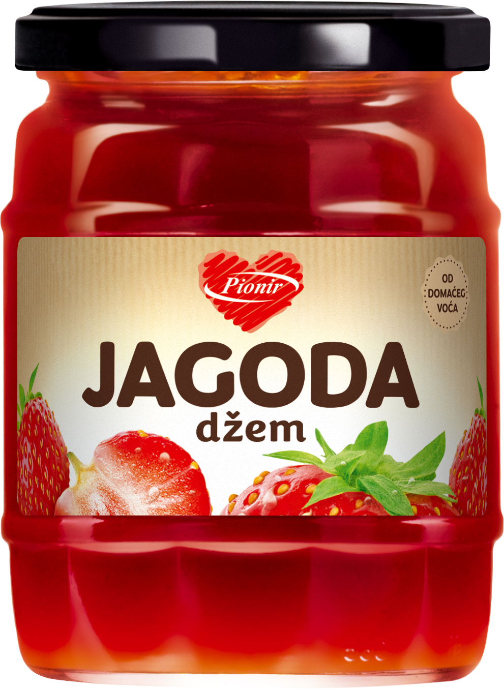 Dzem jagoda Pionir 680g-slika