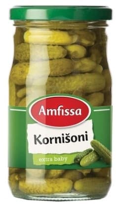 KORNIŠONI EKSTRA BABY 300G AMFISSA-slika