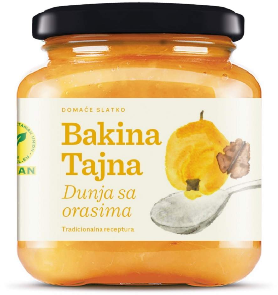 Slatko dunja i orah Bakina Tajna 375g-slika