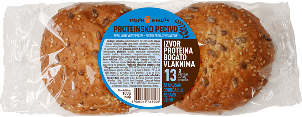 Protenisko pecivo T5M 2x50g-slika