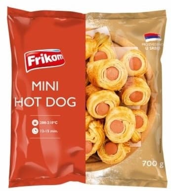 SMRZNUTI MINI HOT DOG 700G FRIKOM-slika