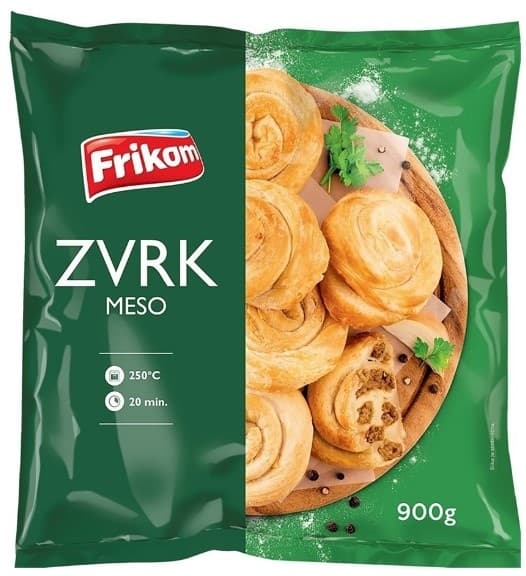 PITA ZVRK SA MESOM 900G FRIKOM-slika