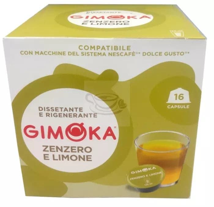 Kapsule GIMOKA Zenzero e limone 16kom-slika