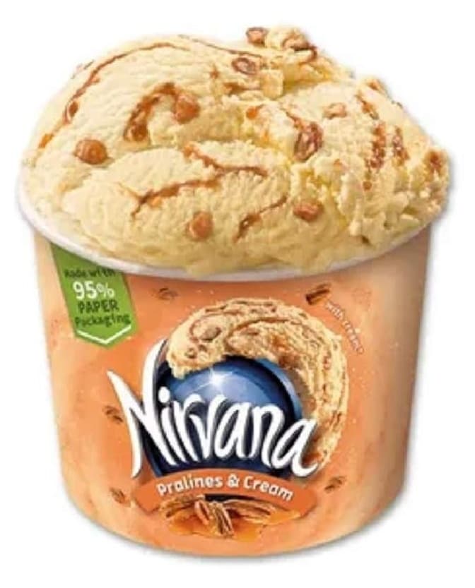 Sladoled Nirvana pral.&cr.cup102g/150ml-slika