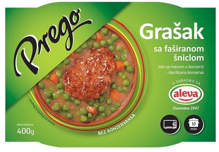 GRAŠAK SA FAŠ ŠNICLOM 400G NEOPLANT-slika