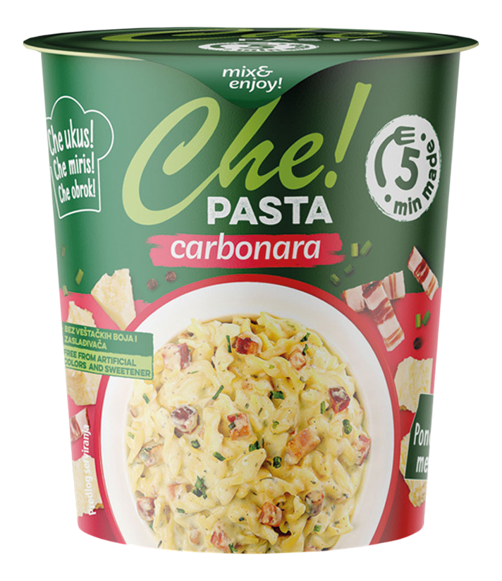 PASTA CARBONARA 55G CHE PASTA-slika