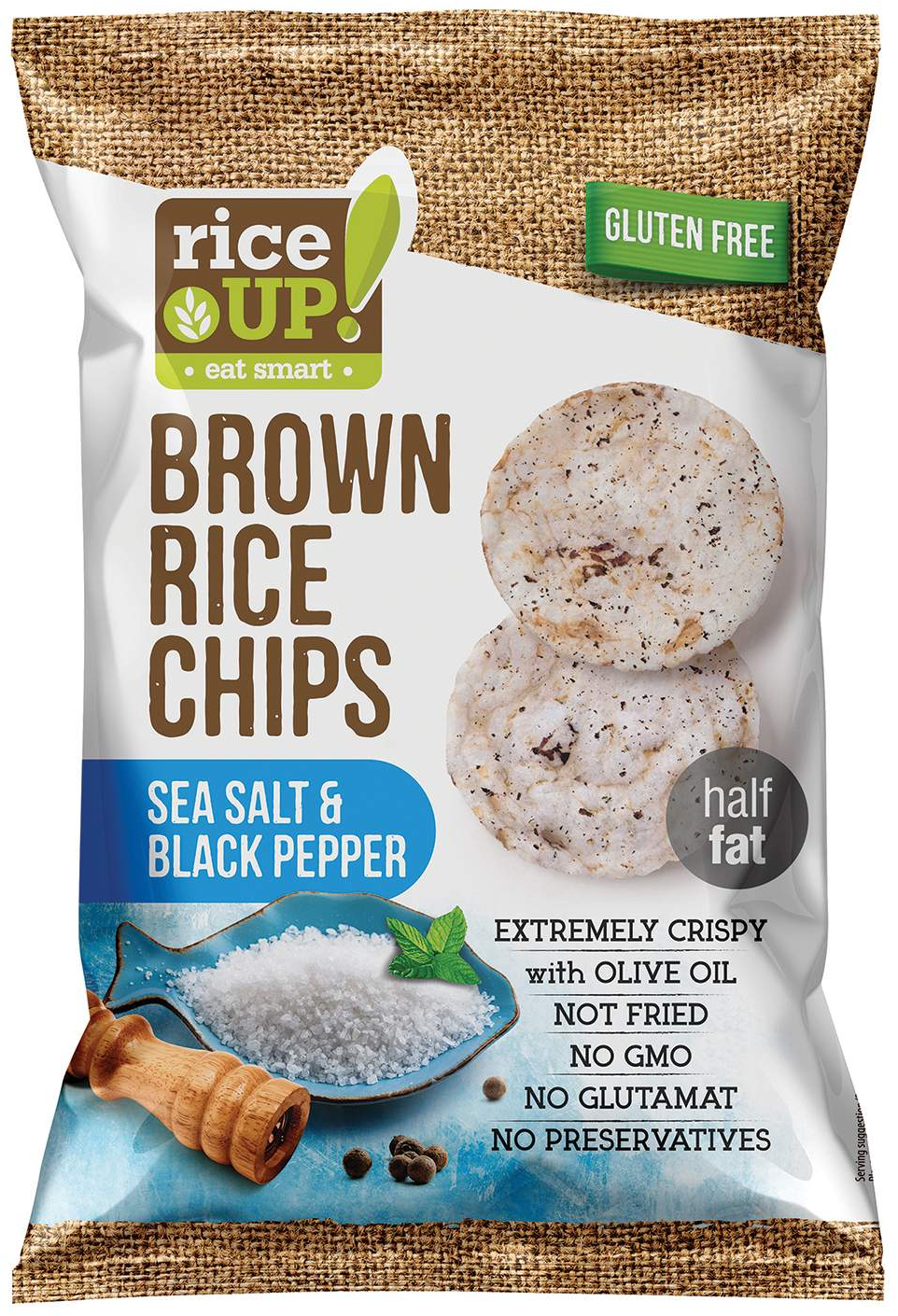 Cips-pirinca,morska so,crni biber,gf 60g-slika