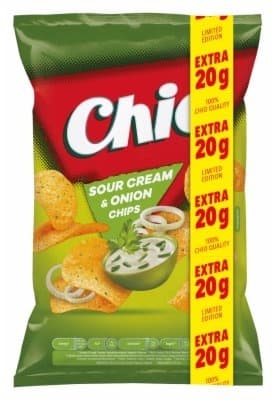 ČIPS CHIO SOUR CRE&ONI 130G+20G GRA-slika
