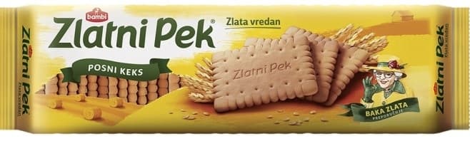 KEKS ZLATNI PEK 250G BAMBI-slika