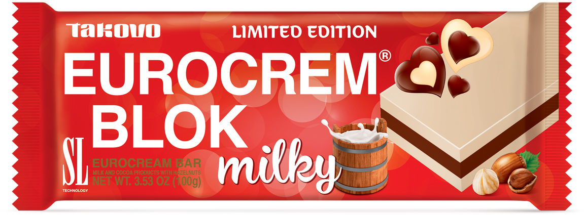 Krem tabla Euro blok beli 100g-slika