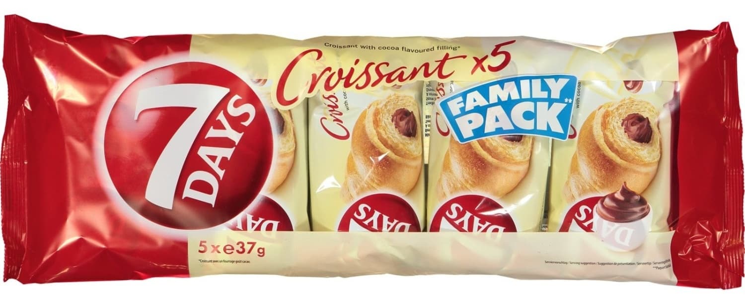 KROASAN 7 DAYS COCOA 5X50G-slika