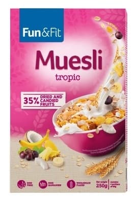 Musli Tropic Fun&Fit 250g-slika